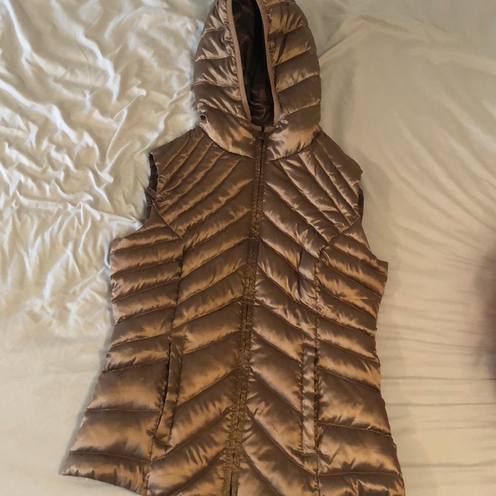 Gold insulated vest